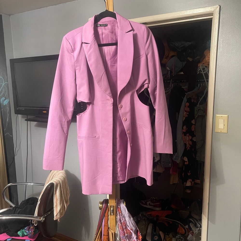 Zara Lavender Blazer